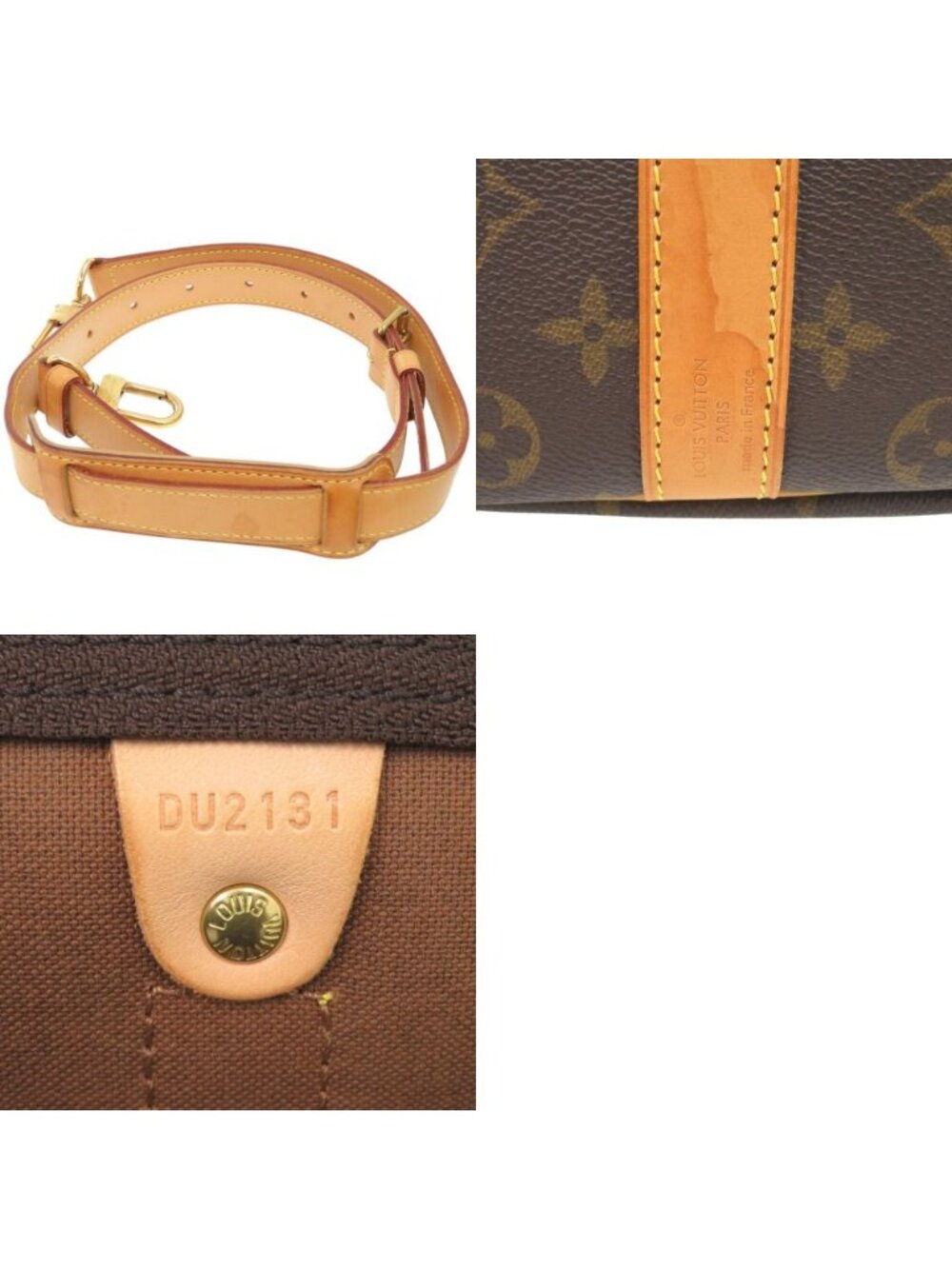 Louis Vuitton Keepall Bandouliere 50 Monogram Boston Bag - Picture 10 of 10